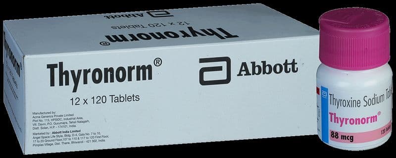 THYronorm 88mcg Tablet