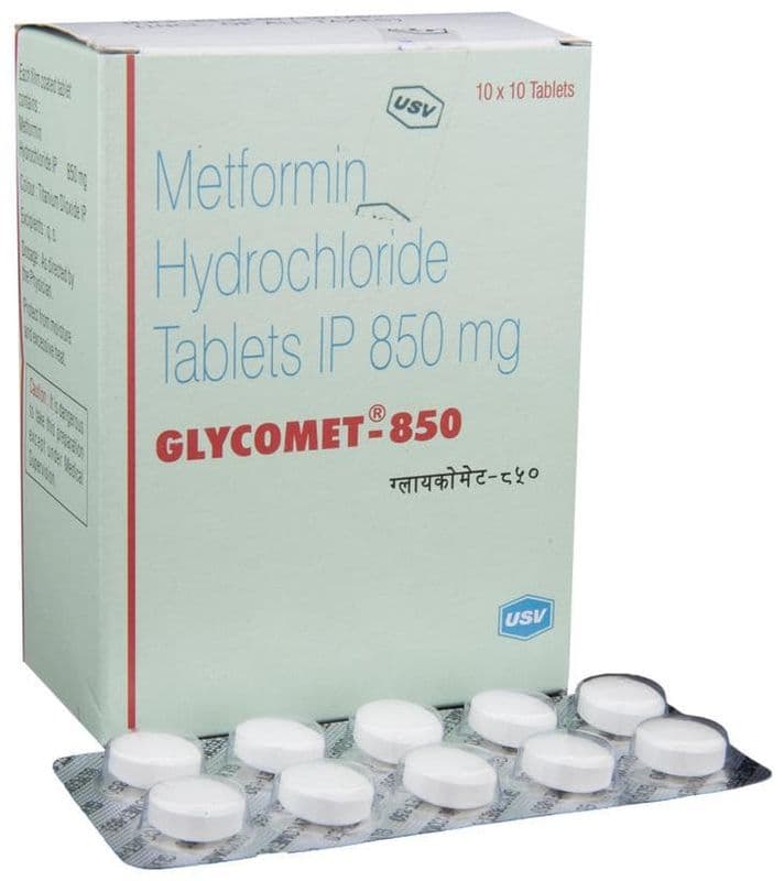Glycomet 850 Tablet