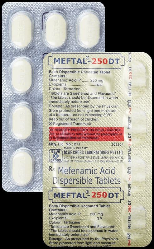 Meftal 250 Tablet