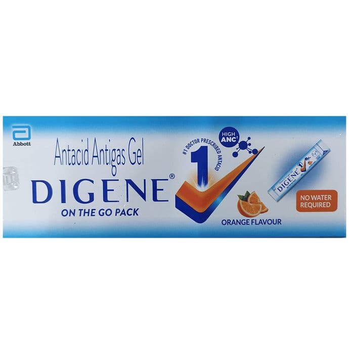 Digene Antacid Antigas Gel Orange