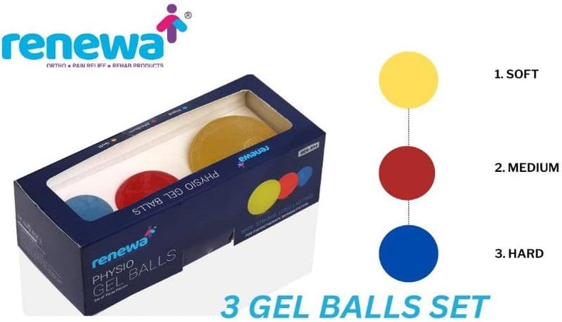 Renewa Gel Ball Set Of 3 (Soft Medium And Hard)